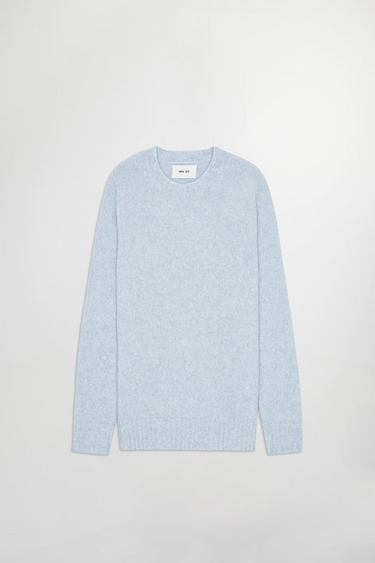Lee Wool Blend Sweater - Cerulean - DUNE + SALT