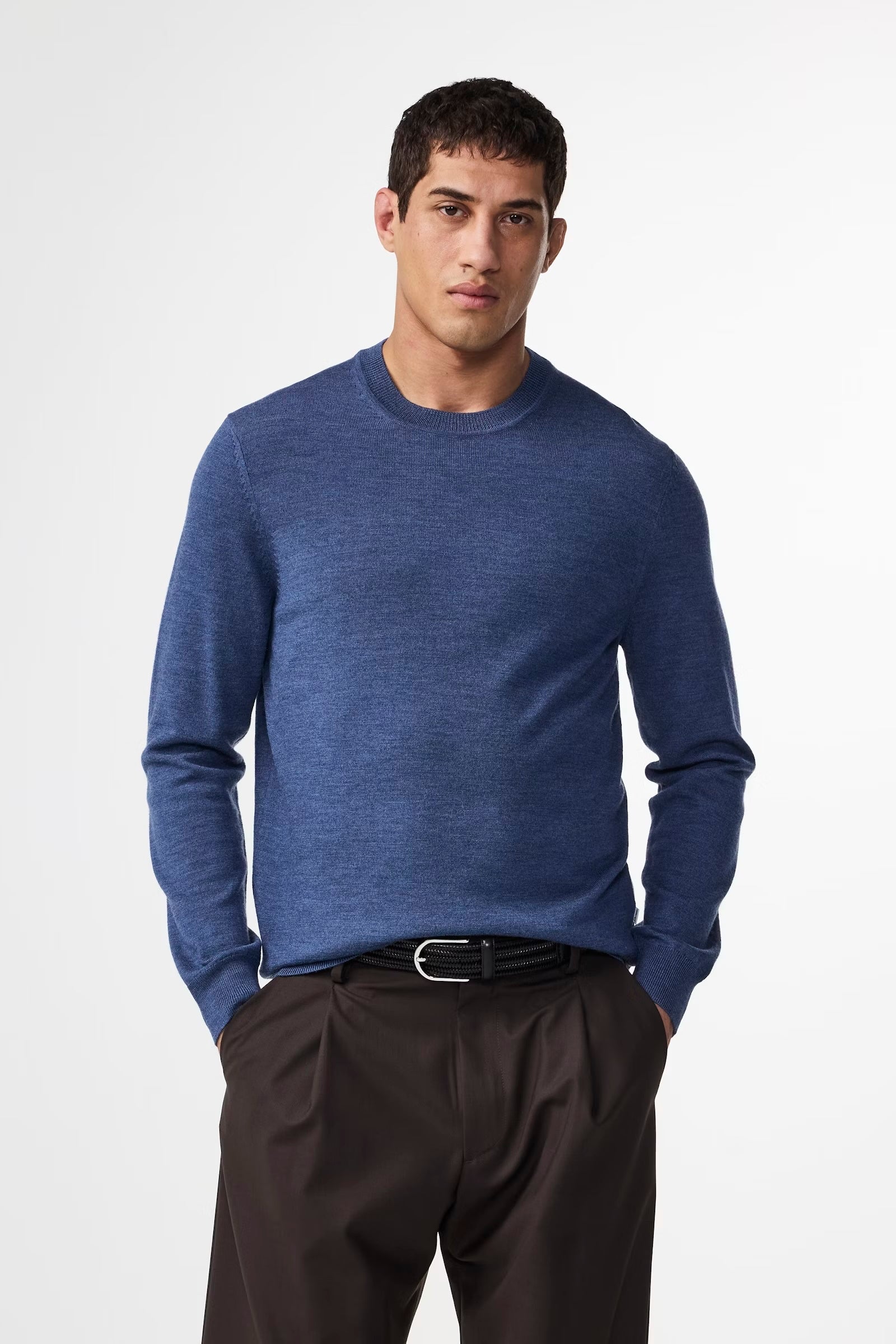 Ted Lightweight Sweater - Bering Sea - DUNE + SALT