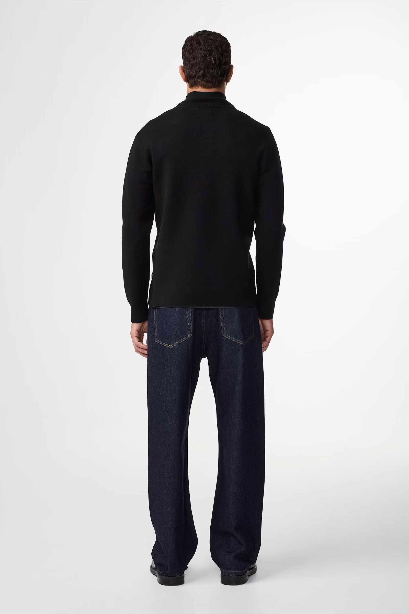 Harald Wool Blend Sweater - Black - DUNE + SALT