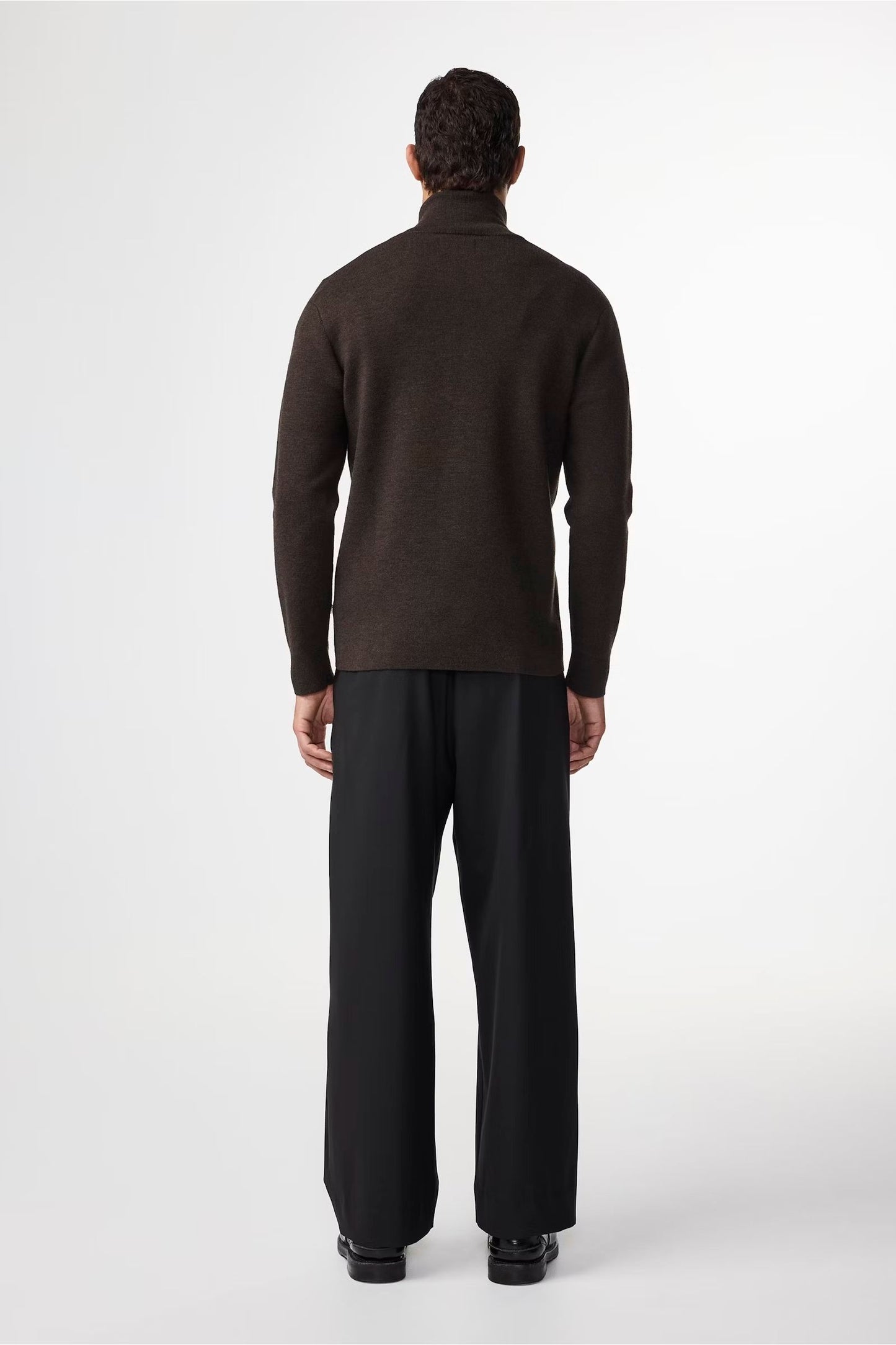 Harald Wool Blend Sweater - Demitasse - DUNE + SALT
