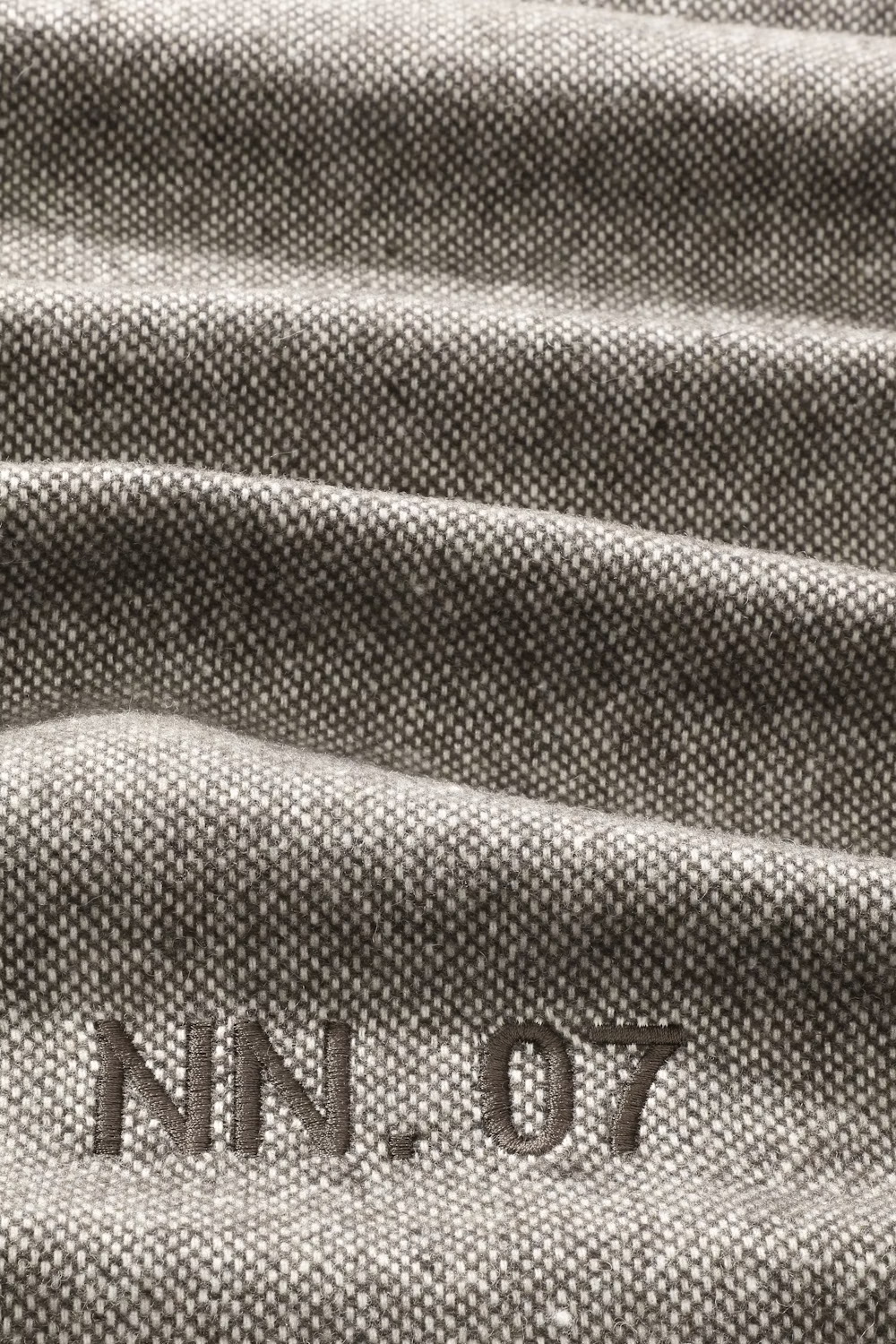 Scarf Two Wool Blend Scarf - Brown Multi - DUNE + SALT