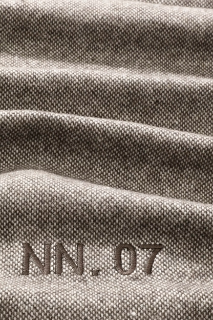 Scarf Two Wool Blend Scarf - Brown Multi - DUNE + SALT