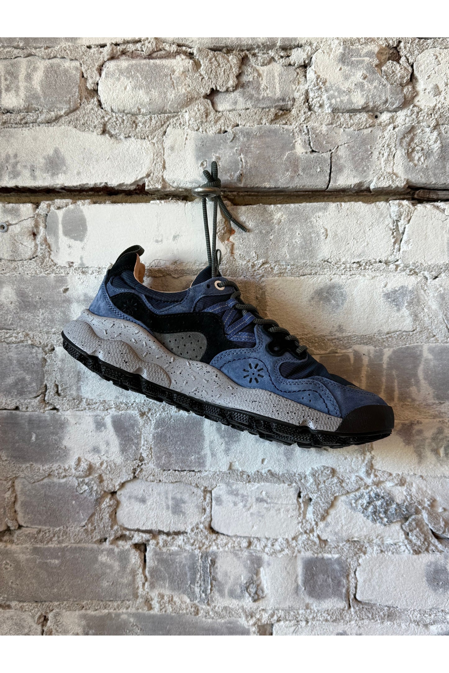 Yamano 3 Uni Suede Performance Sneaker - Blue/Black/Cement - DUNE + SALT