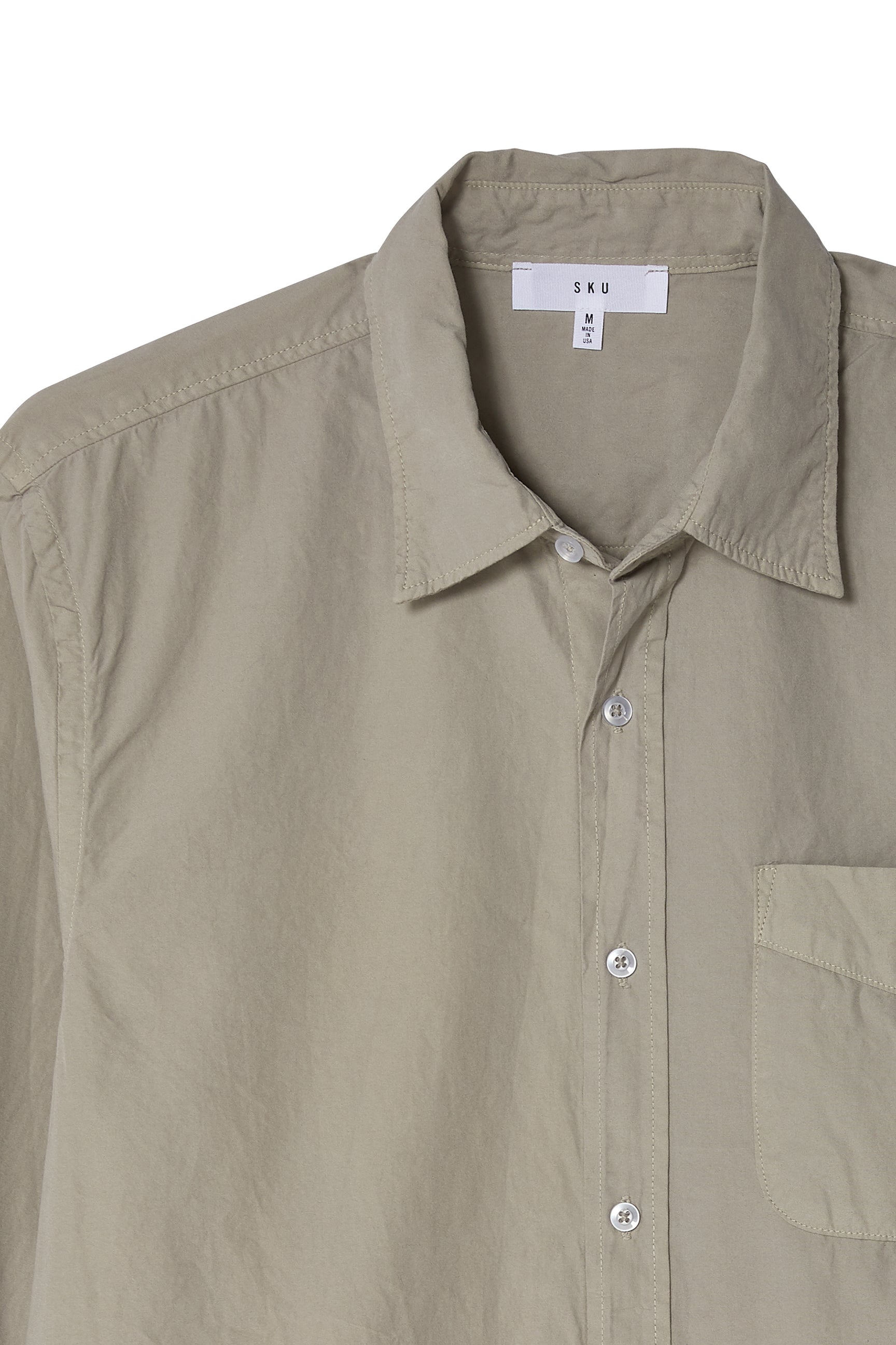 Poplin Standard Shirt - Earth - DUNE + SALT
