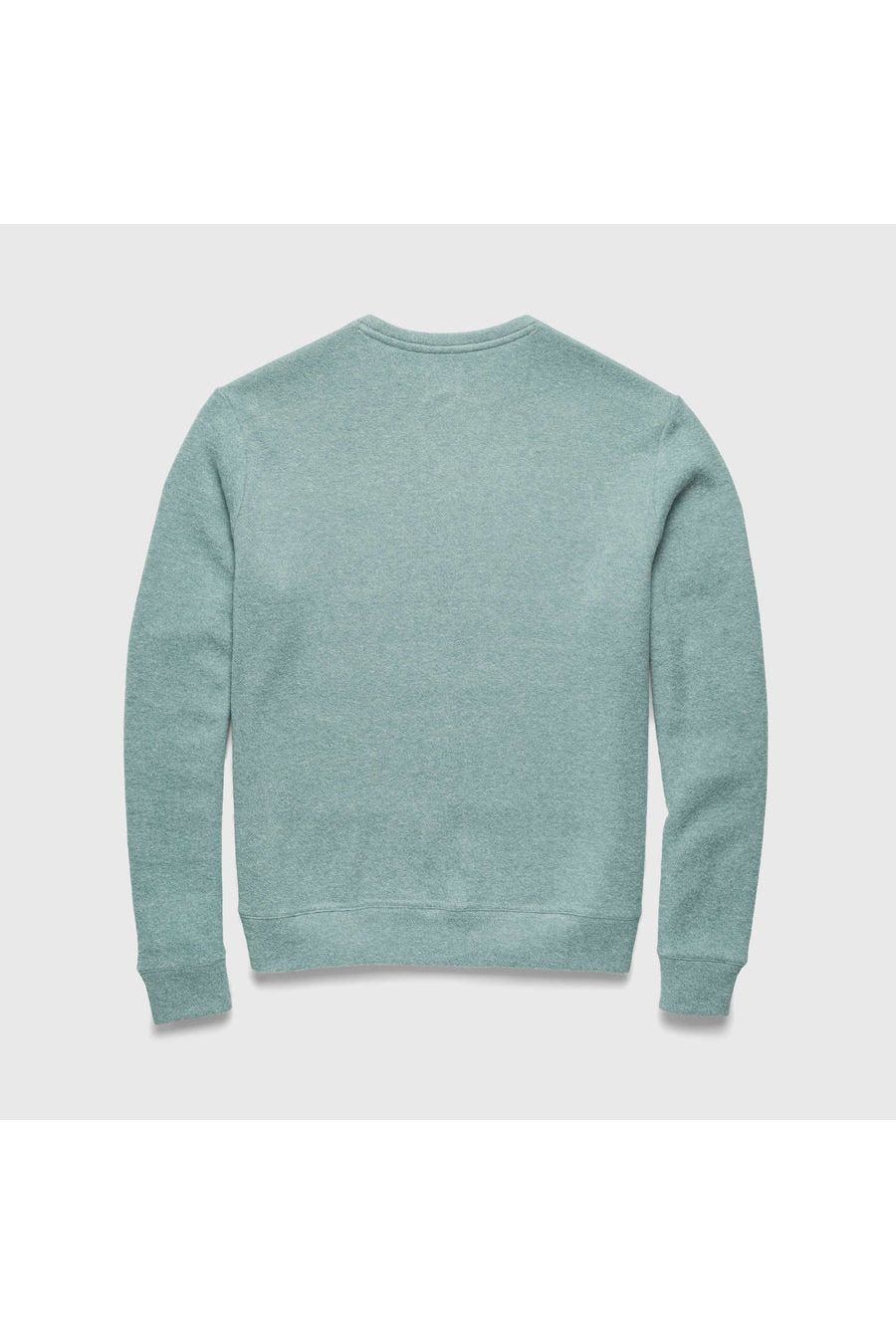 Butch Cashmist Crewneck - Aqua Heather - DUNE + SALT