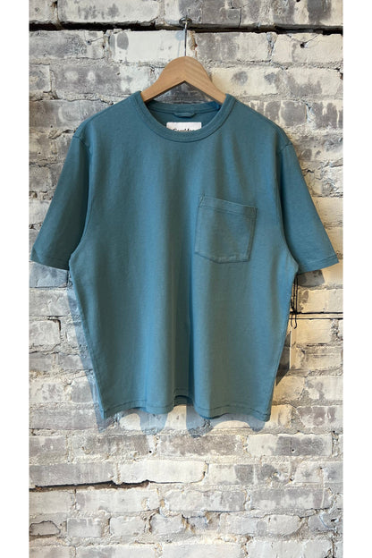 Garment Dyed Tee - Aegean Blue - DUNE + SALT