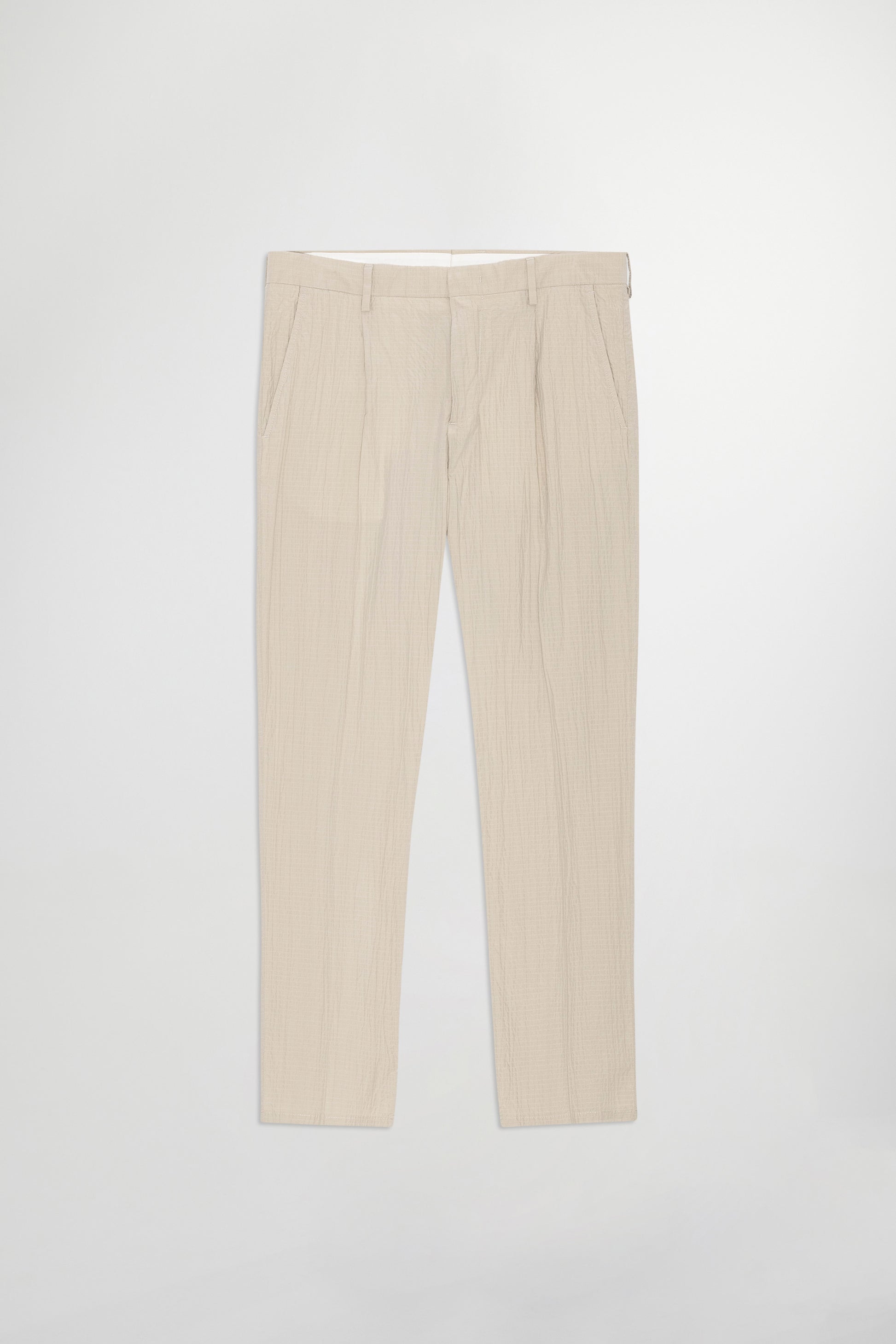 Bill Seersucker Trouser - Fog - DUNE + SALT