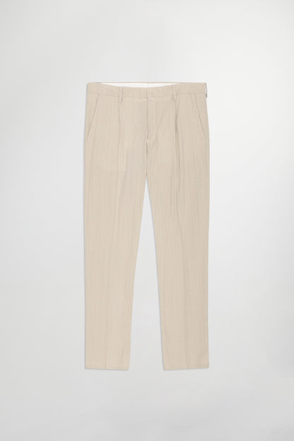 Bill Seersucker Trouser - Fog - DUNE + SALT