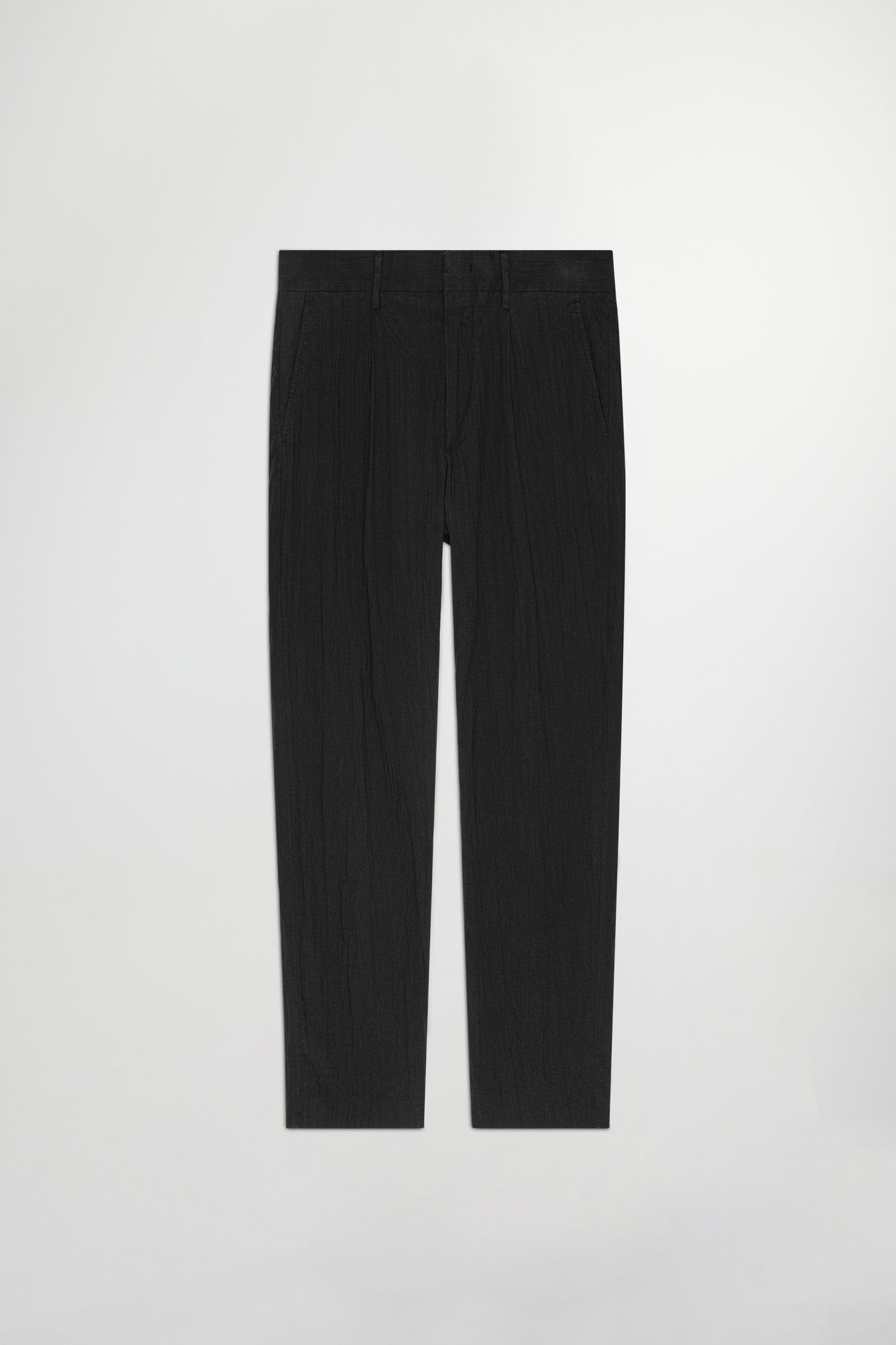 Bill Seersucker Trouser - Black - DUNE + SALT