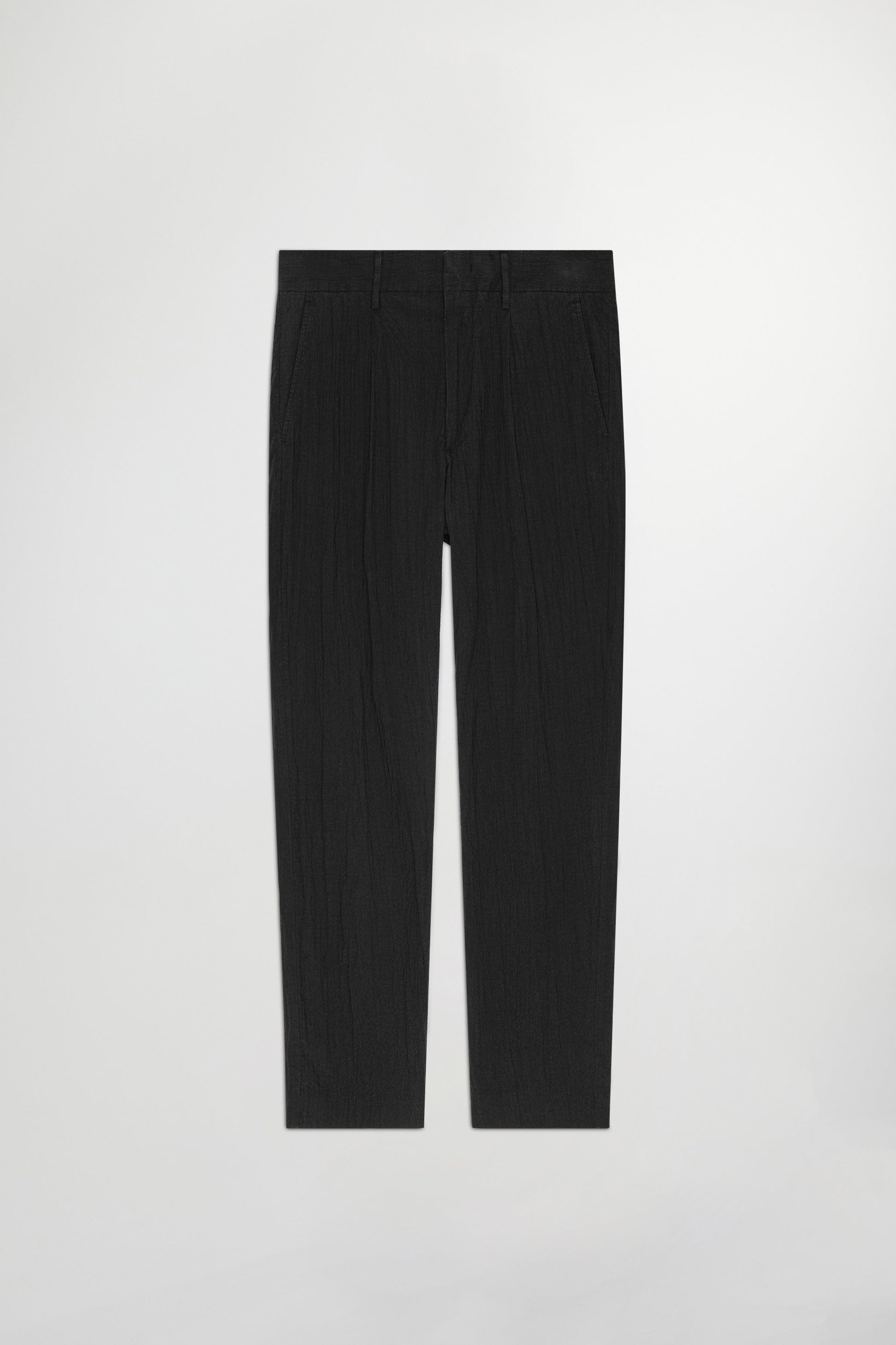 Bill Seersucker Trouser - Black - DUNE + SALT