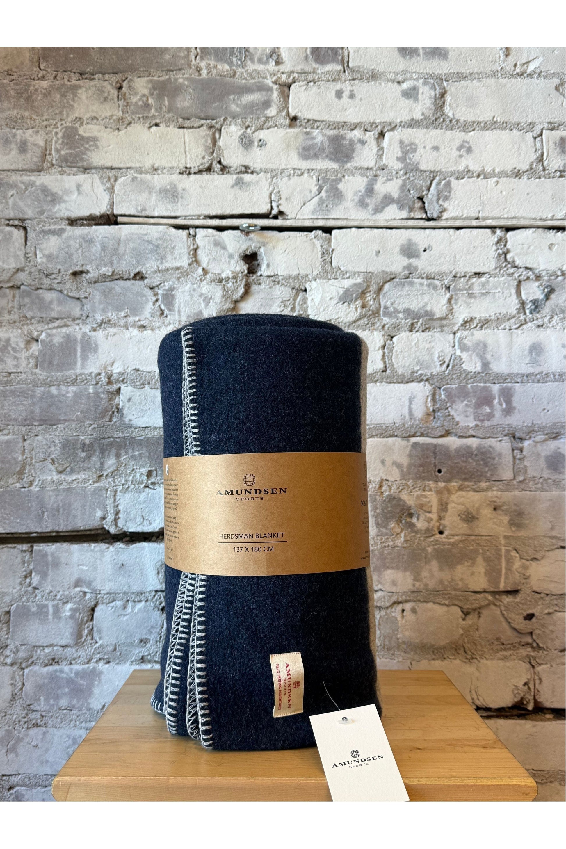 Herdsman Blanket - Faded Navy - DUNE + SALT
