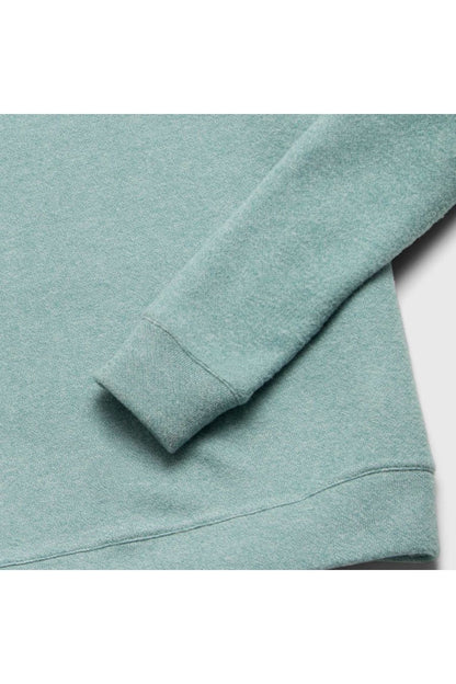 Butch Cashmist Crewneck - Aqua Heather - DUNE + SALT
