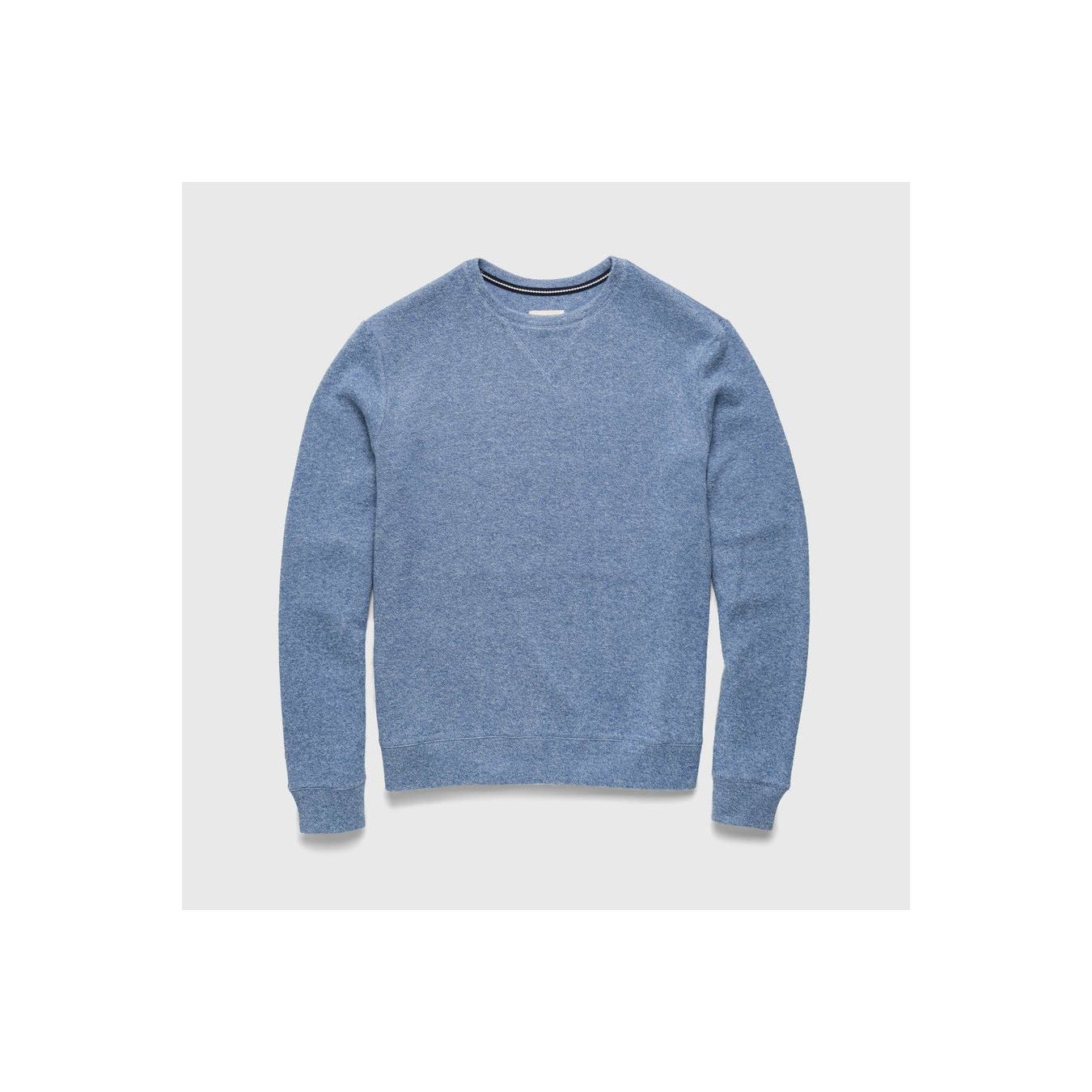 Butch Cashmist Crewneck - Blue Heather – DUNE + SALT
