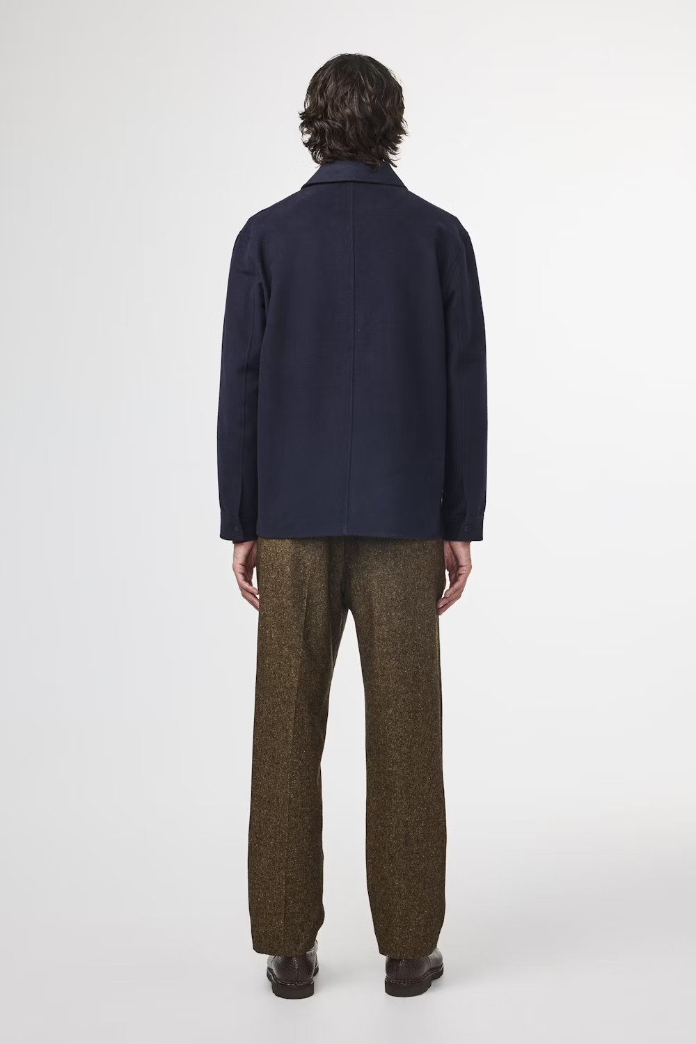 Blaze Organic Cotton Overshirt - Navy - DUNE + SALT