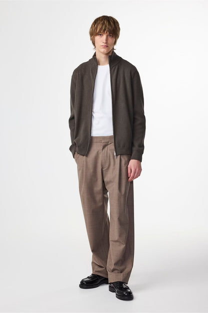 Danny Full Zip Sweater - Dark Army - DUNE + SALT