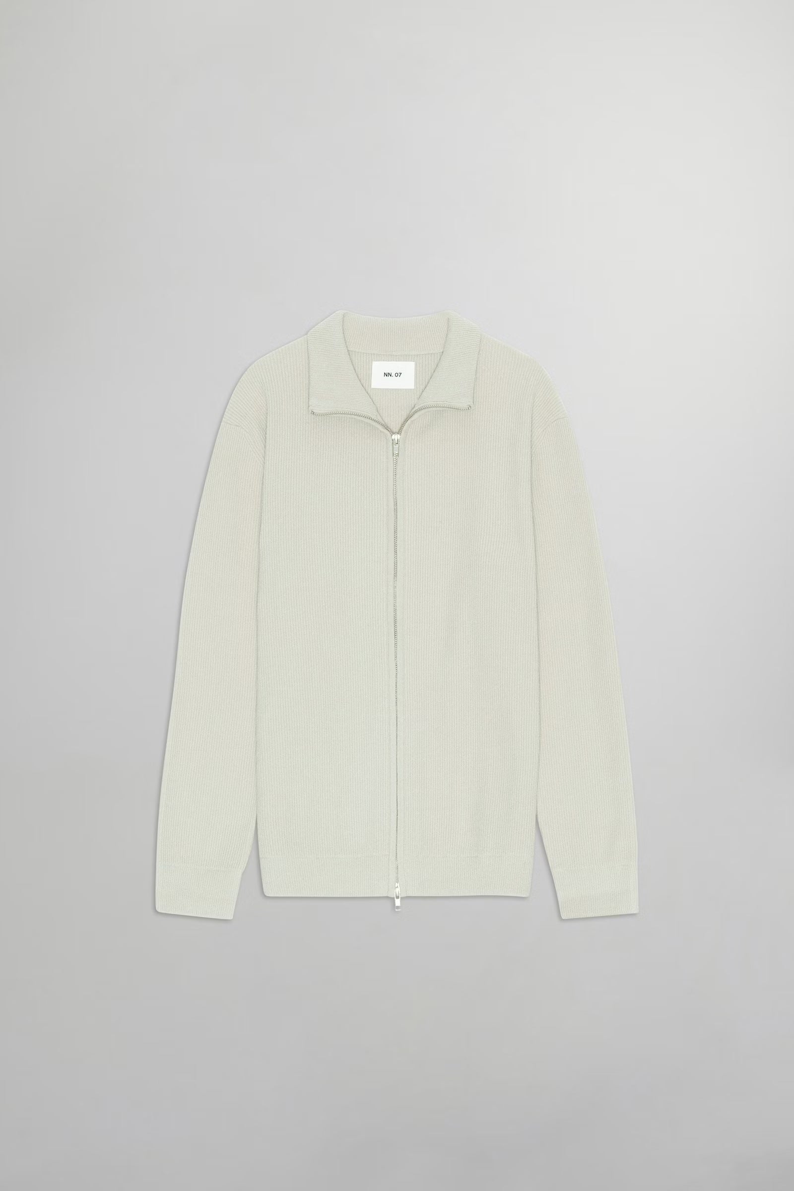 Danny Full Zip Sweater - Ecru - DUNE + SALT