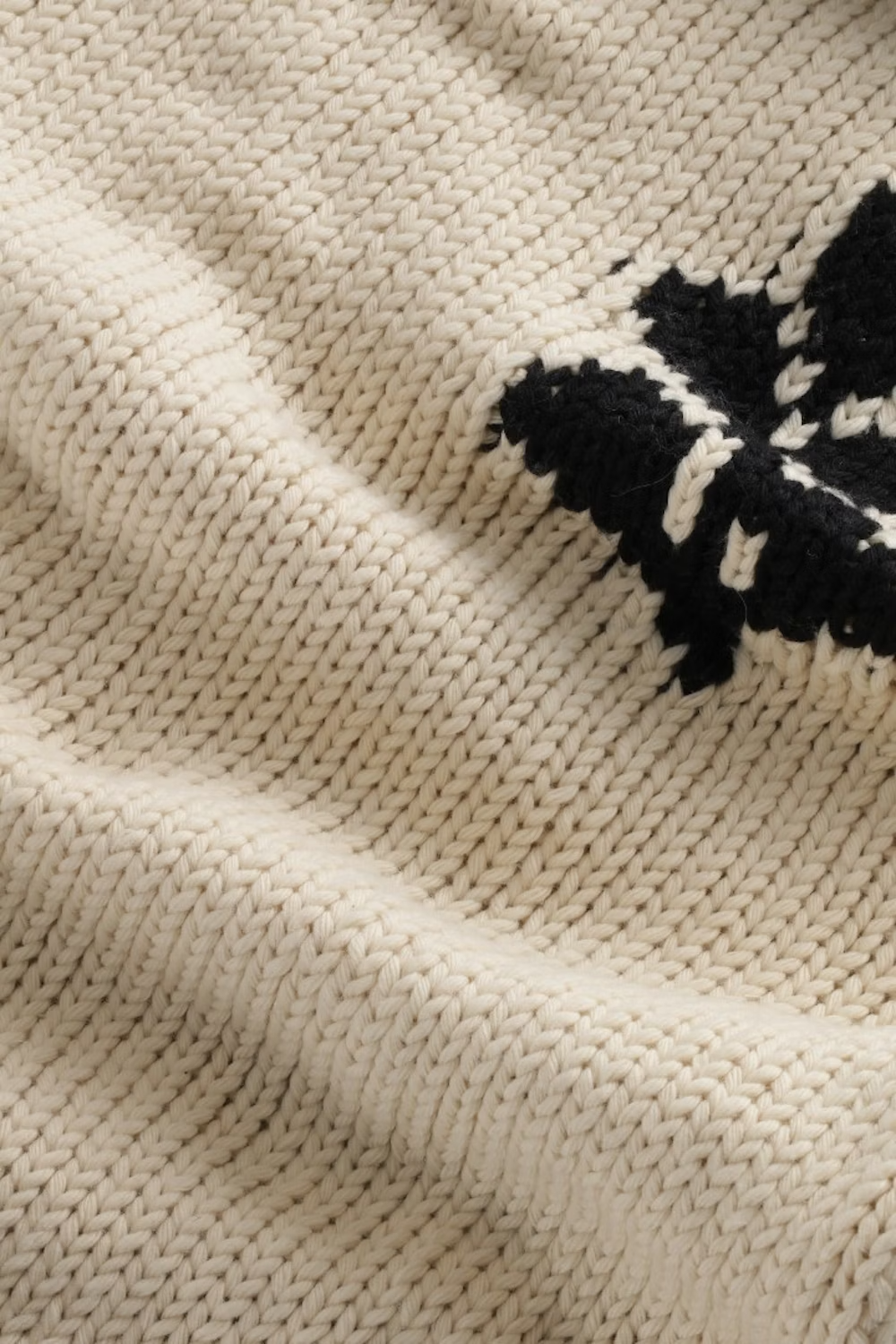 Mika Intarsia Cardigan - Ecru - DUNE + SALT