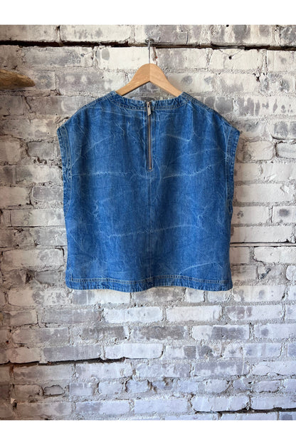 Denim Top - Mid Blue - DUNE + SALT