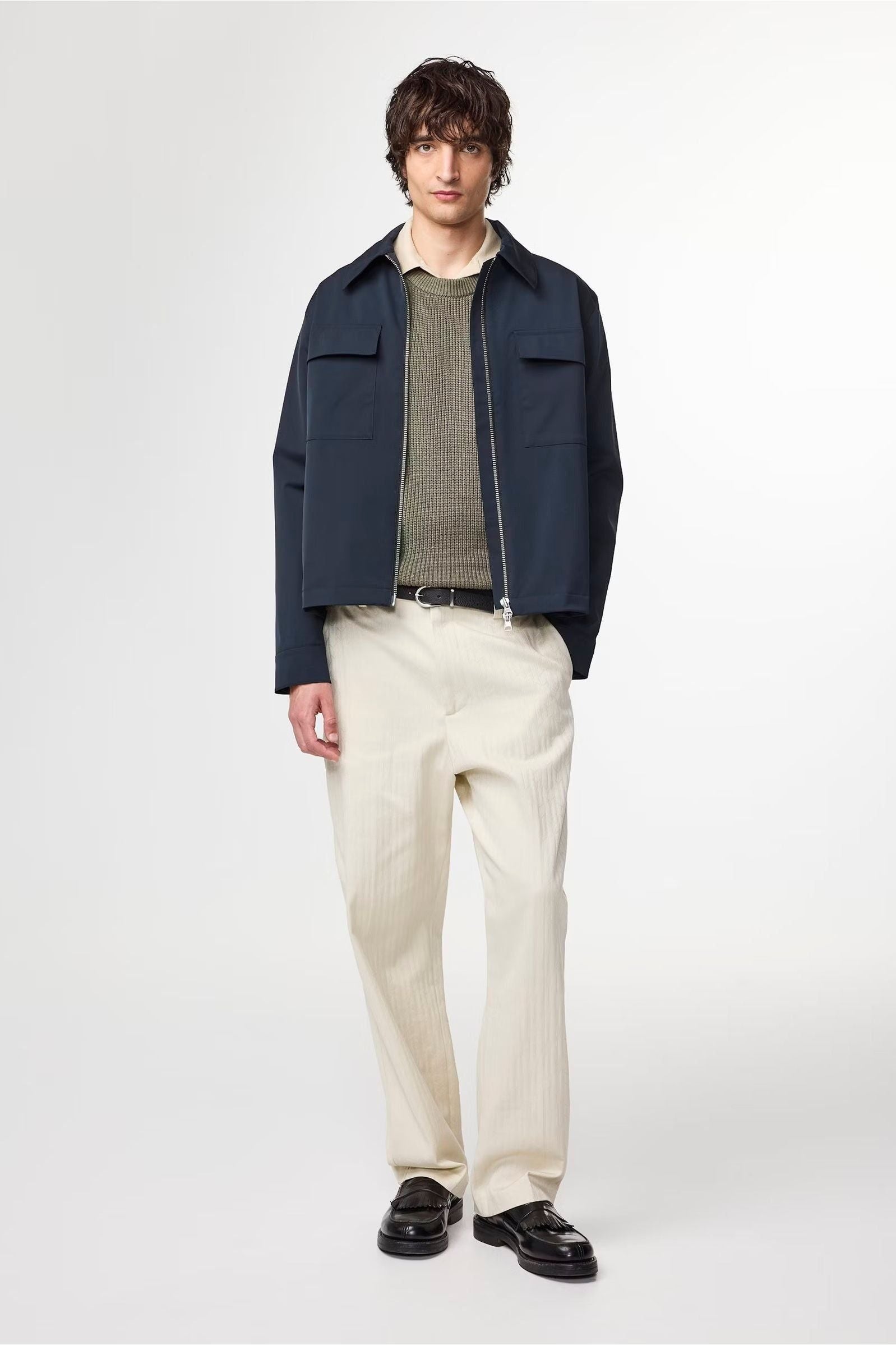 Alban Technical Jacket - Navy Blue - DUNE + SALT