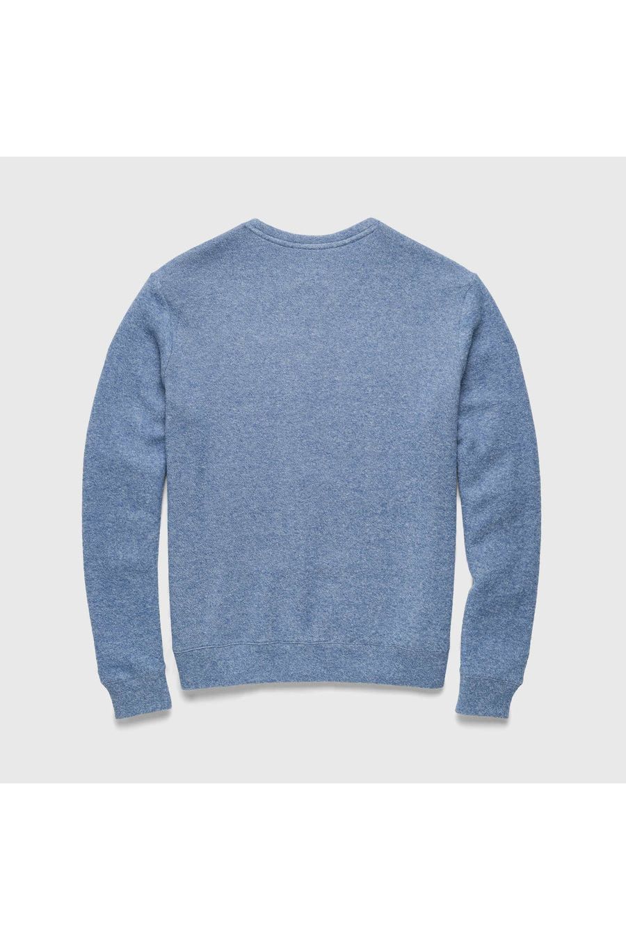 Butch Cashmist Crewneck - Blue Heather - DUNE + SALT