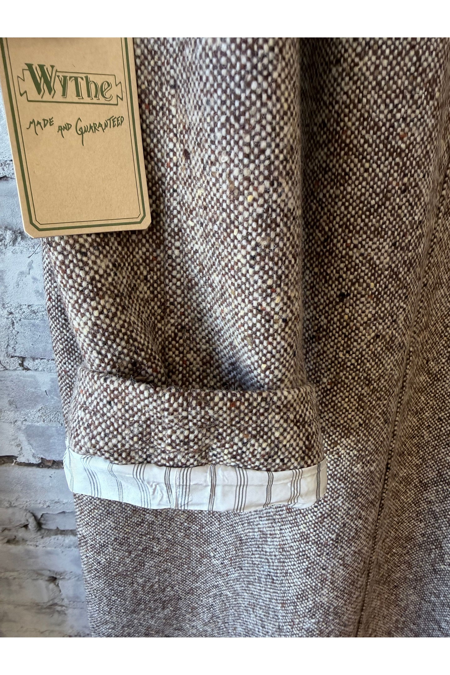 Raglan Wool Overcoat - Malted Barley Slub Donegal - DUNE + SALT