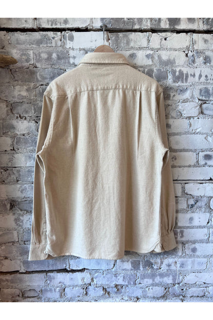 Utility Winter Flannel - Ecru - DUNE + SALT