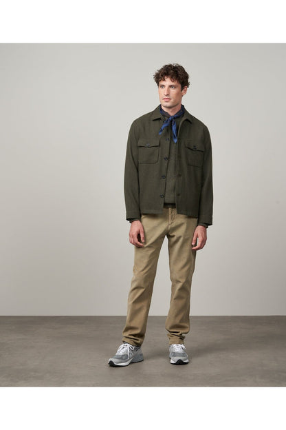 Day Recycled Wool Jacket - Military Green - DUNE + SALT
