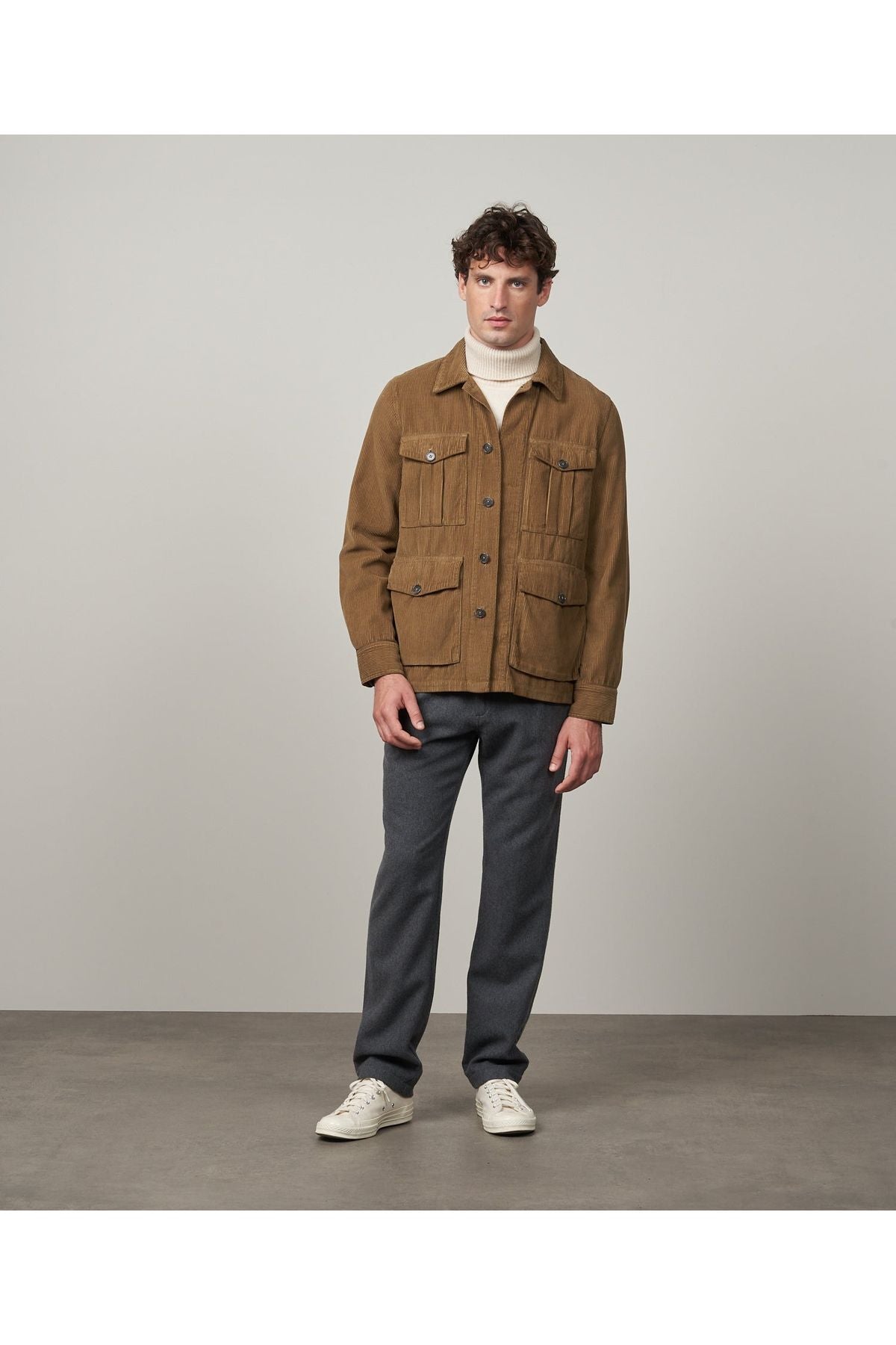 Jude Corduroy Jacket - Beige - DUNE + SALT