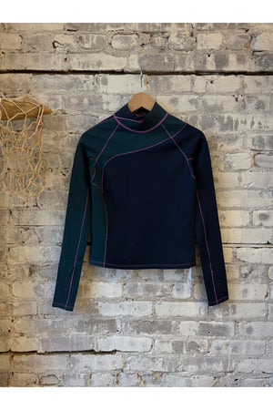 Wool Sculpt Merino Mock Neck - Slushi