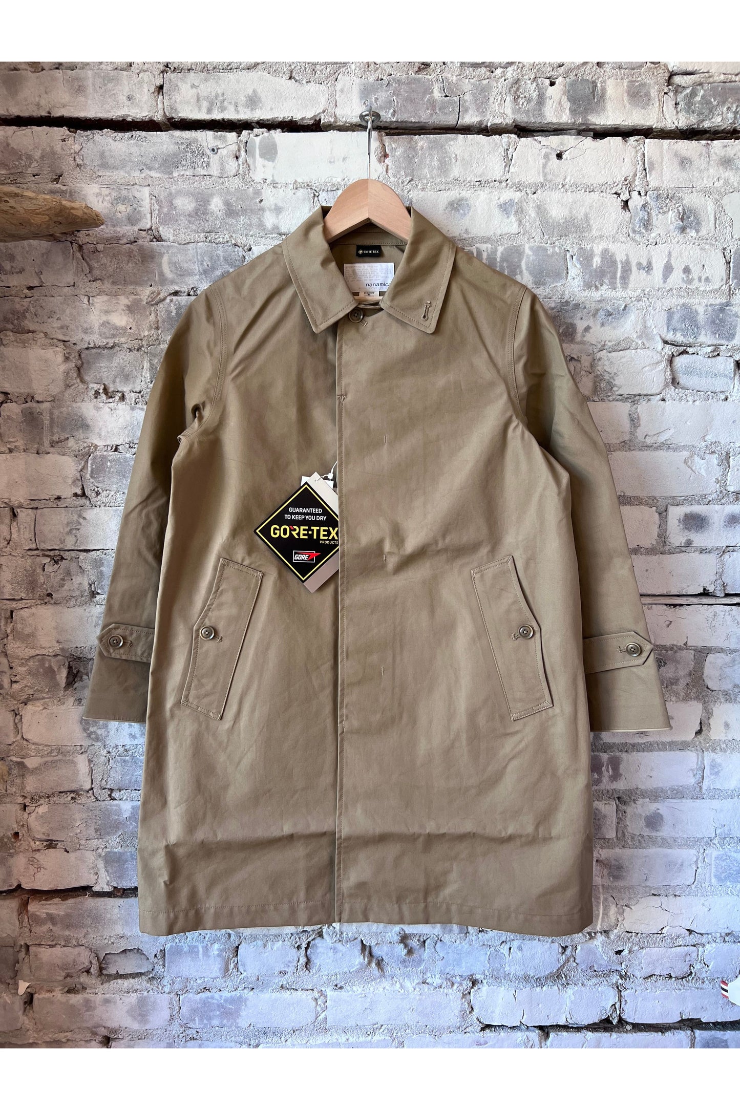 GORE-TEX Soutien Collar Coat - Beige - DUNE + SALT
