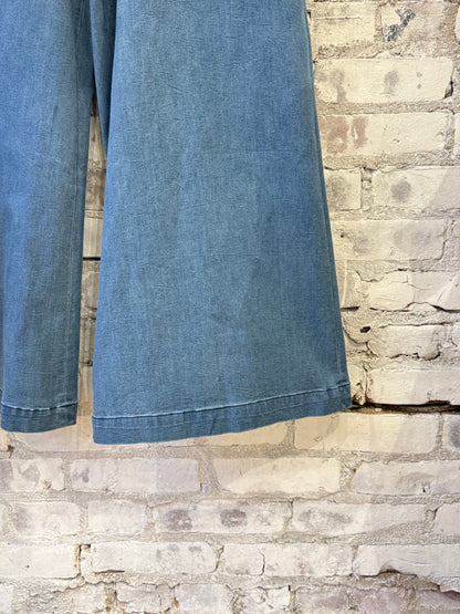 Flared Sailor Pant - Medium Wash
