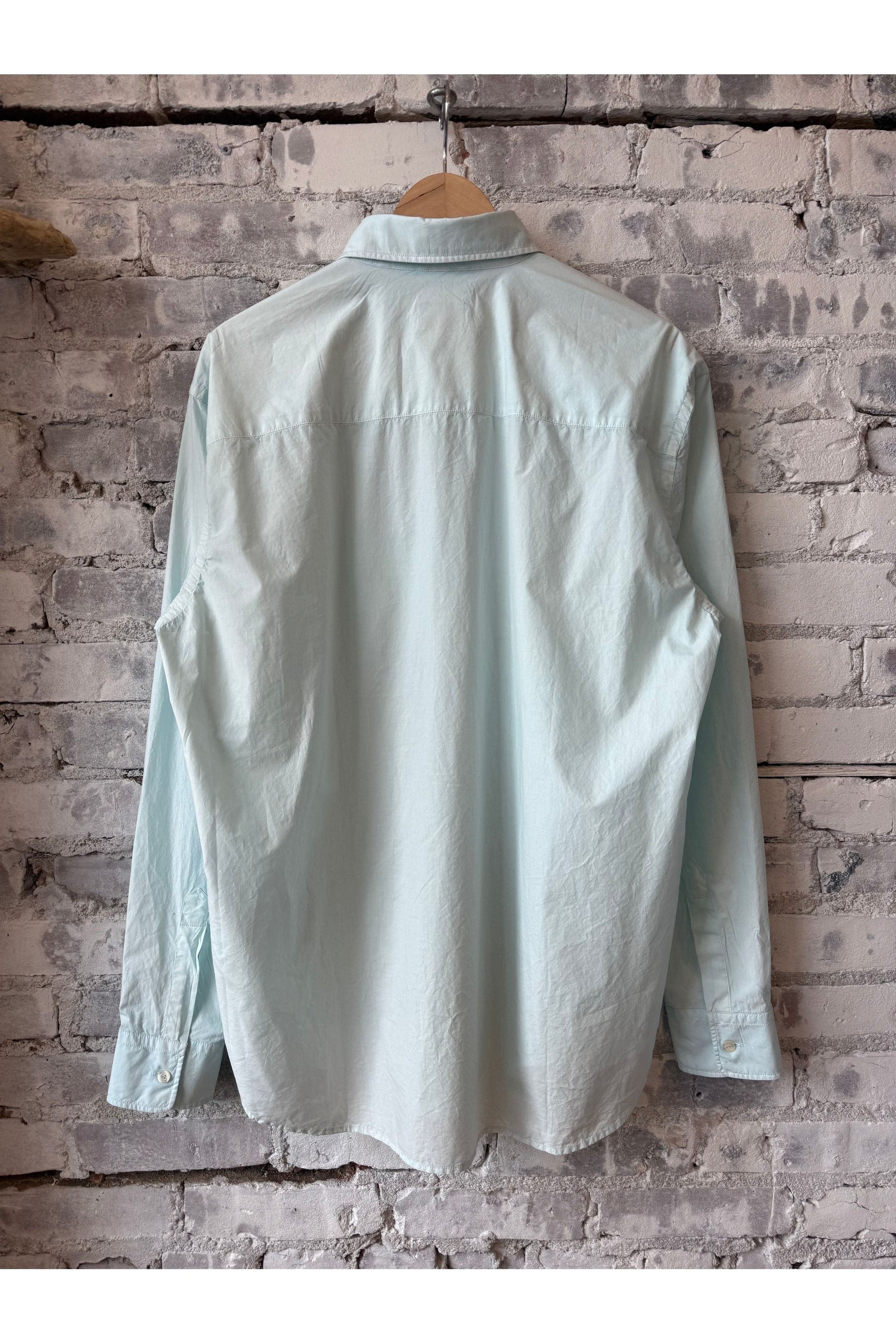 Fred Garment-Dyed Shirt - Sky Blue - DUNE + SALT