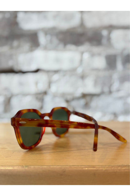 Tucker Sunglasses - Havana/Bottle Green - DUNE + SALT