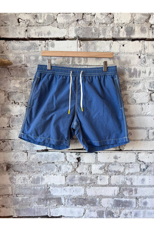 Swim Trunks + Pochette - Nautic Blue - DUNE + SALT