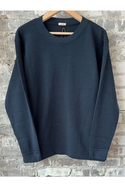 Cotton Longsleeve Thermal - Navy - DUNE + SALT