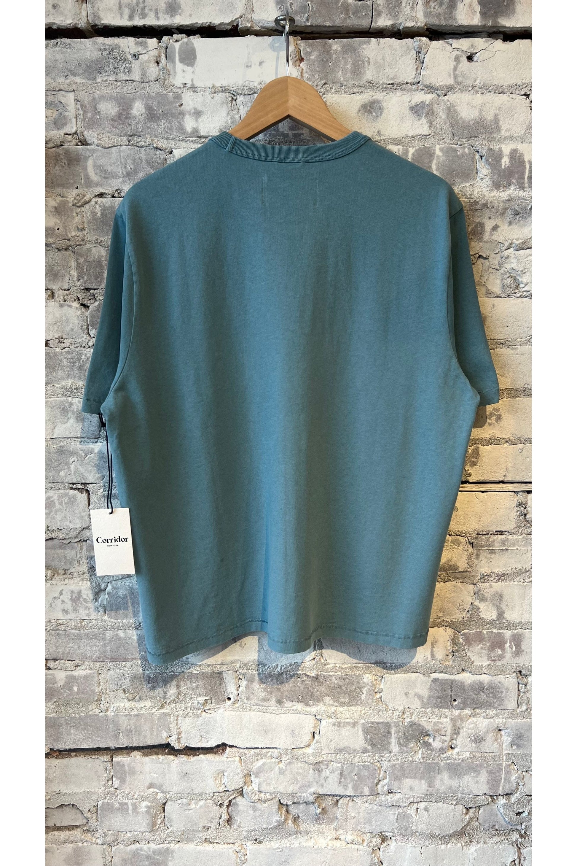 Garment Dyed Tee - Aegean Blue - DUNE + SALT