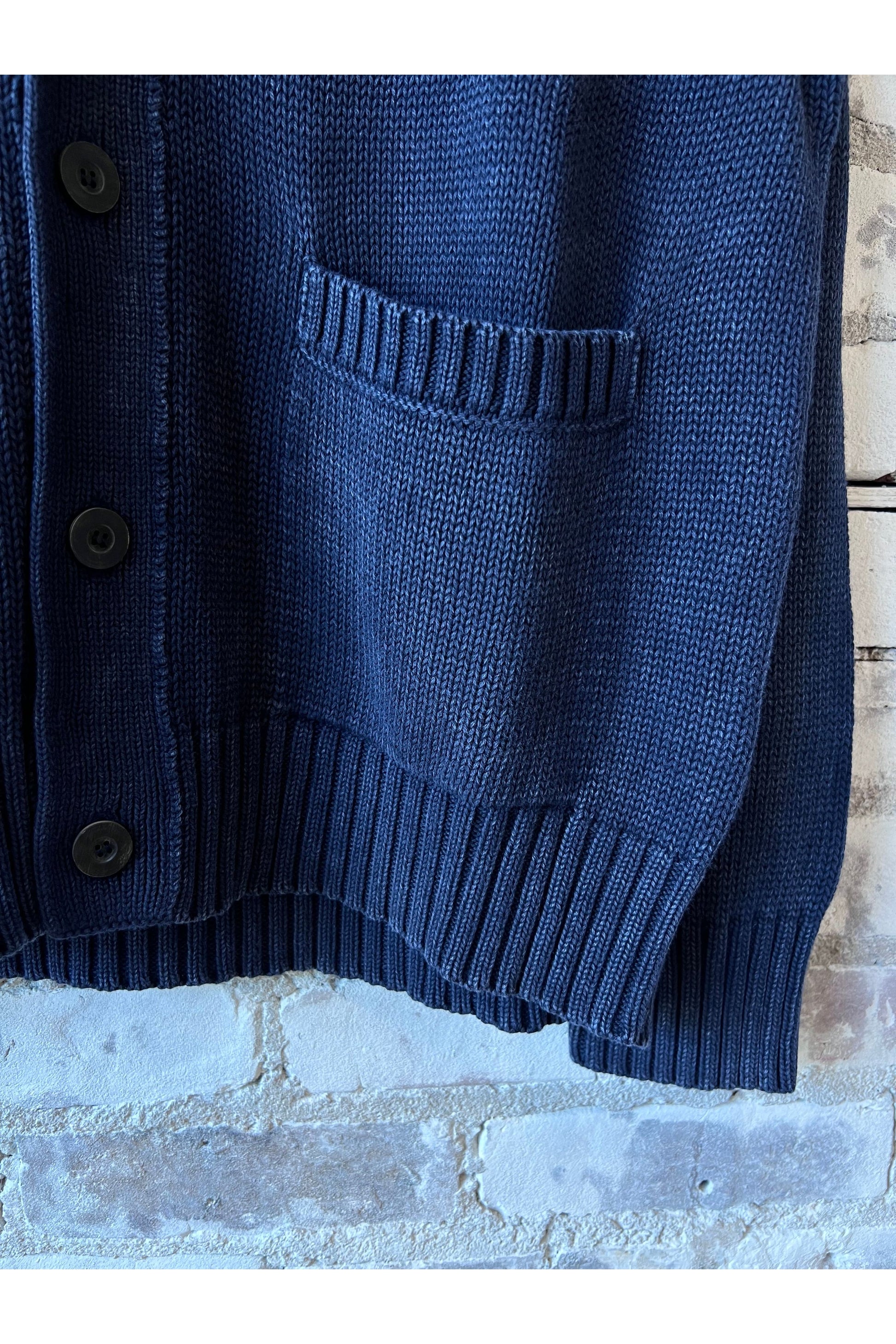 Acid Wash Cardigan - Midnight - DUNE + SALT