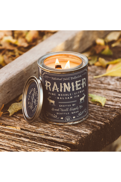 Rainier National Park Candle