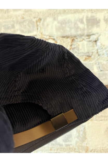 Pacific Strapback Cord Hat - Navy