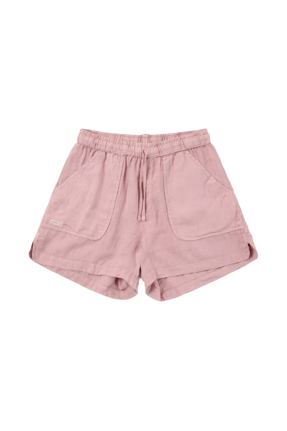 Women's Safari Linen Short - Faded Peony Pink - DUNE + SALT