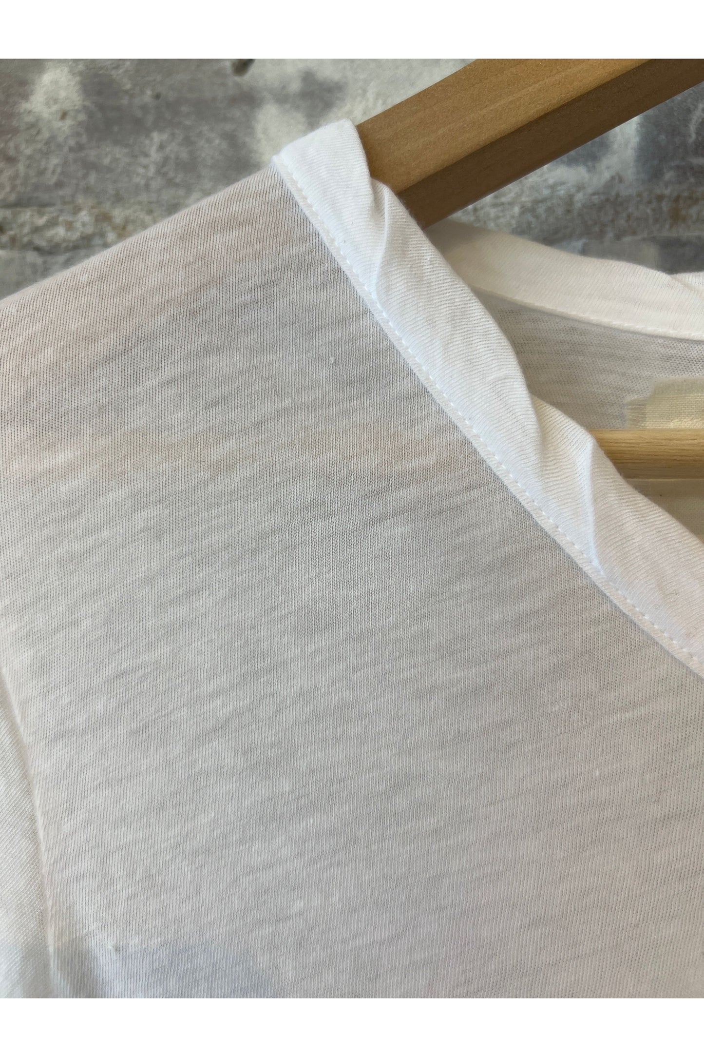 Hi-Soft Jersey LS Crew - White - DUNE + SALT