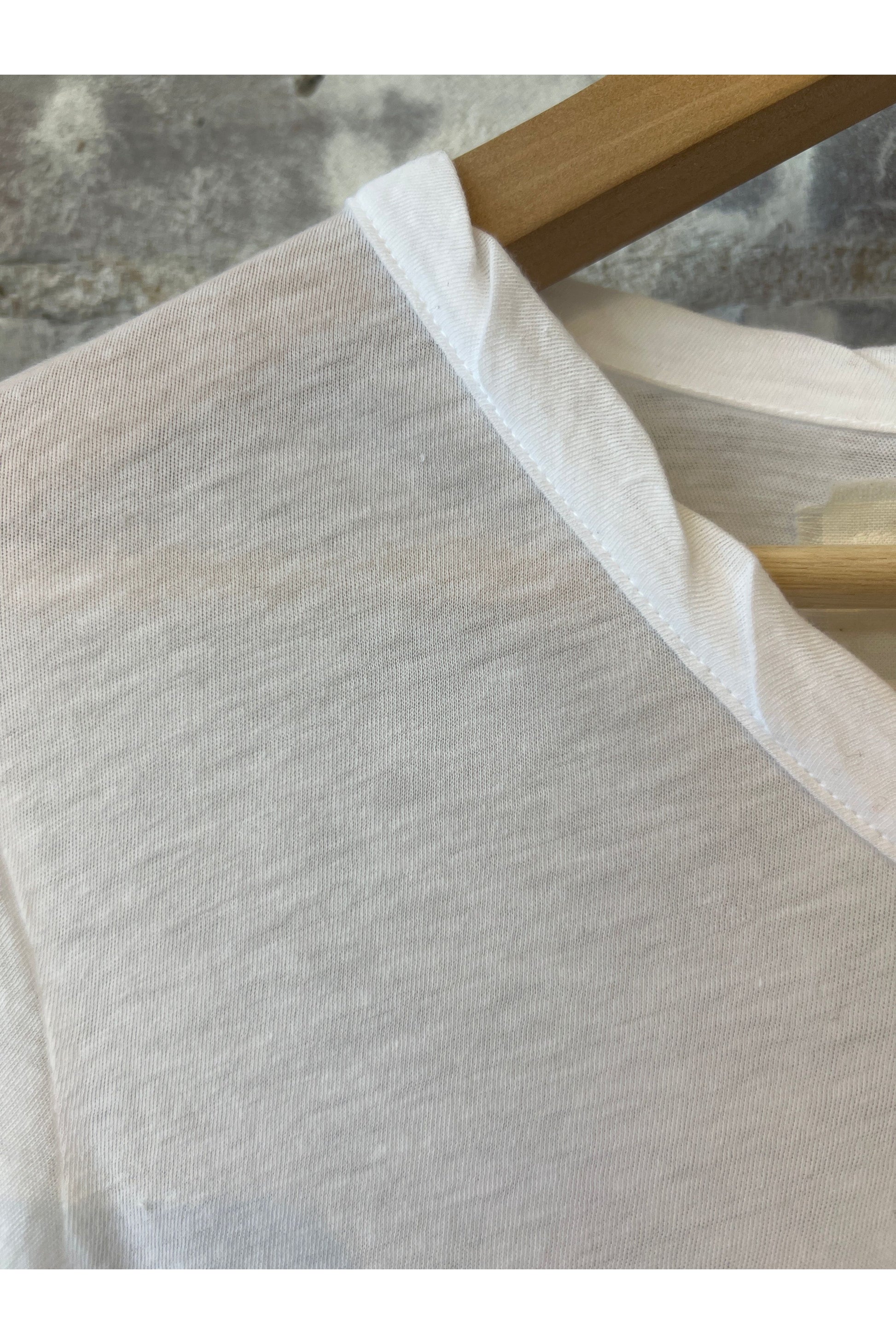 Hi-Soft Jersey LS Crew - White - DUNE + SALT