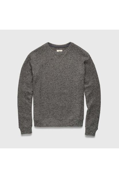 Butch Cashmist Crewneck - Charcoal Heather - DUNE + SALT