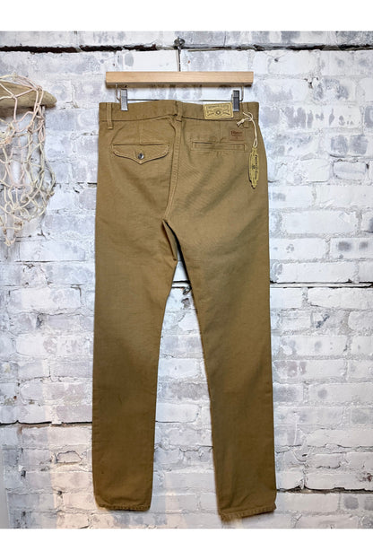 14 Ounce Slub Worker's Chino - Tan - DUNE + SALT