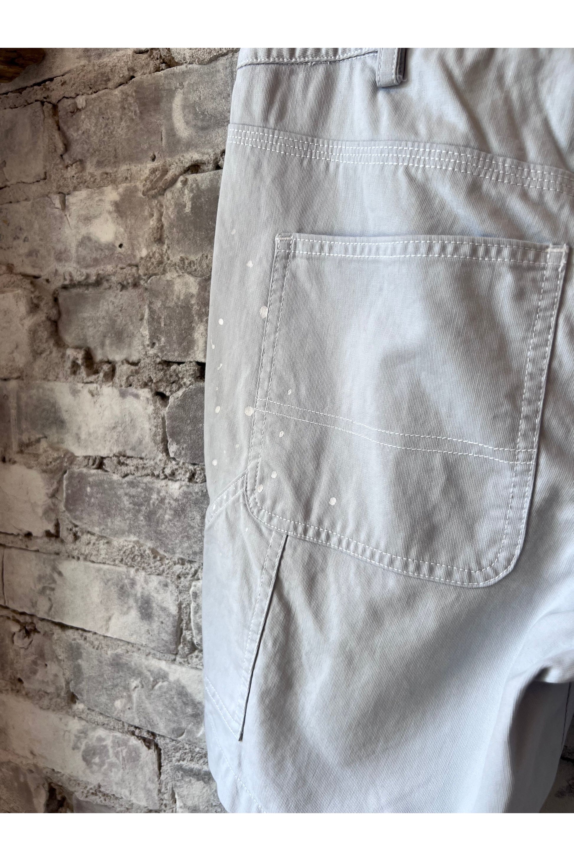 Paint Splatter Painter Short - Cloud - DUNE + SALT