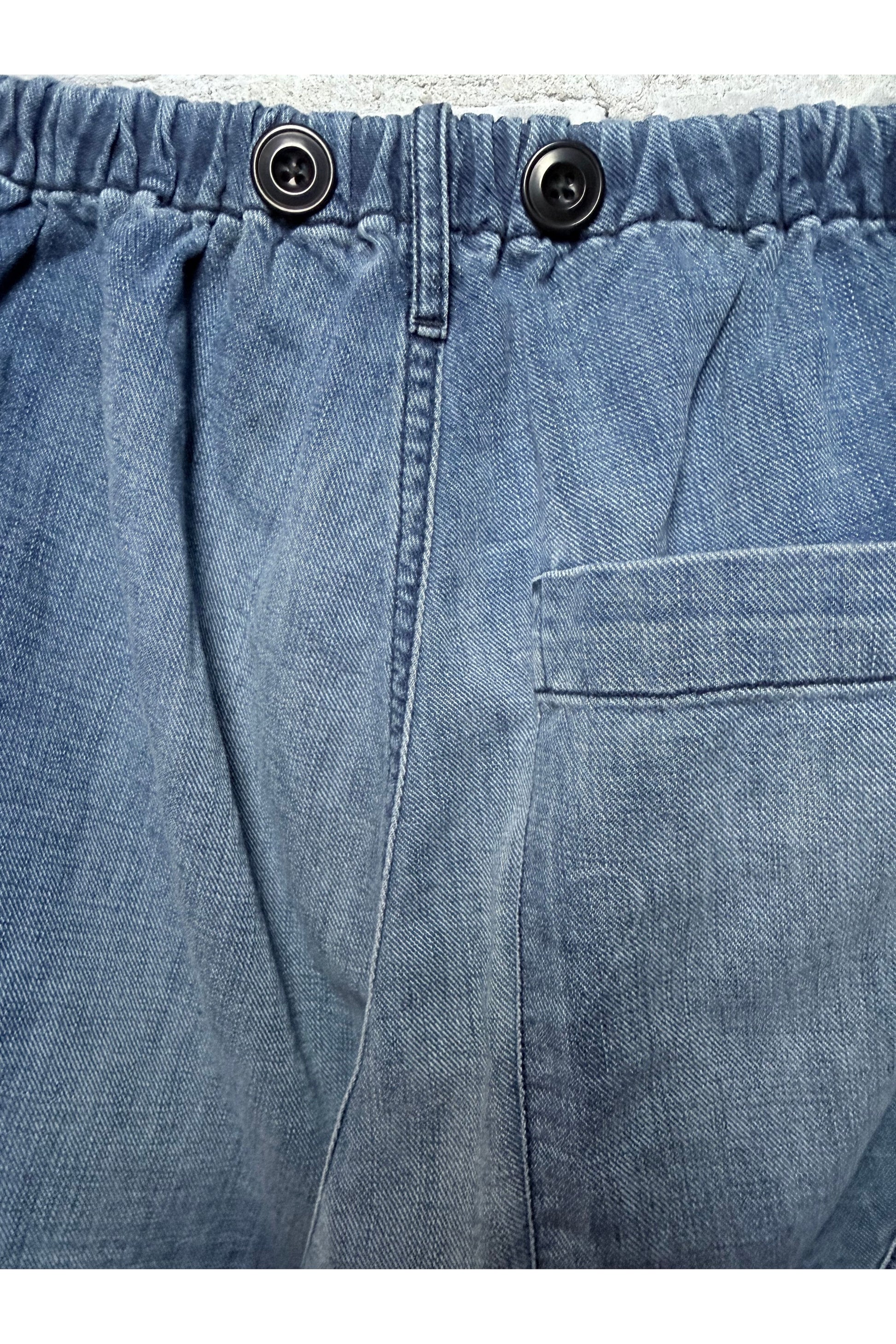 INDIGO FRENCH/SAILORS PANT - Indigo 2 - DUNE + SALT