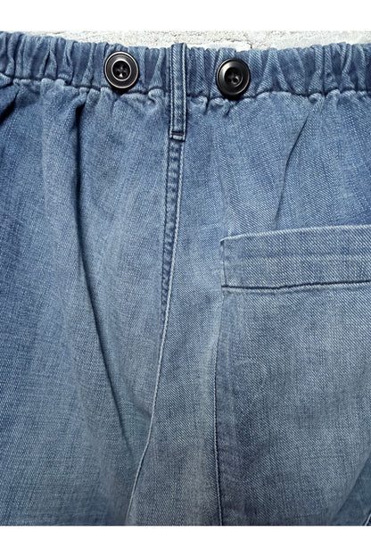 INDIGO FRENCH/SAILORS PANT - Indigo 2 - DUNE + SALT