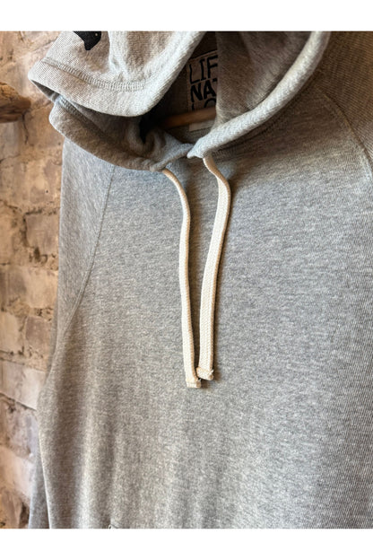 BASICGOODNESS Light-Terry/Fluff Hoodie - Heatheryumm