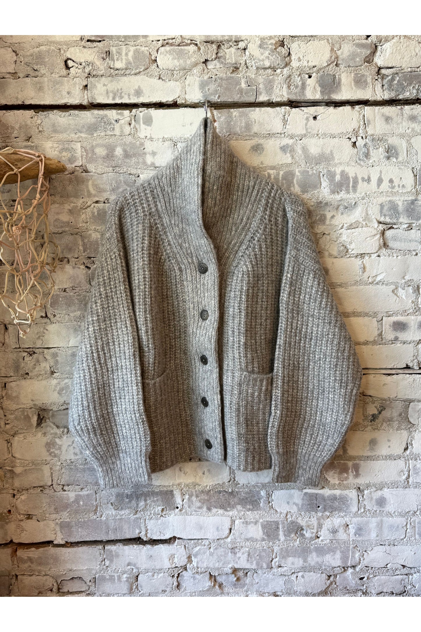 Oversized Shawl Cardigan - Chambray - DUNE + SALT