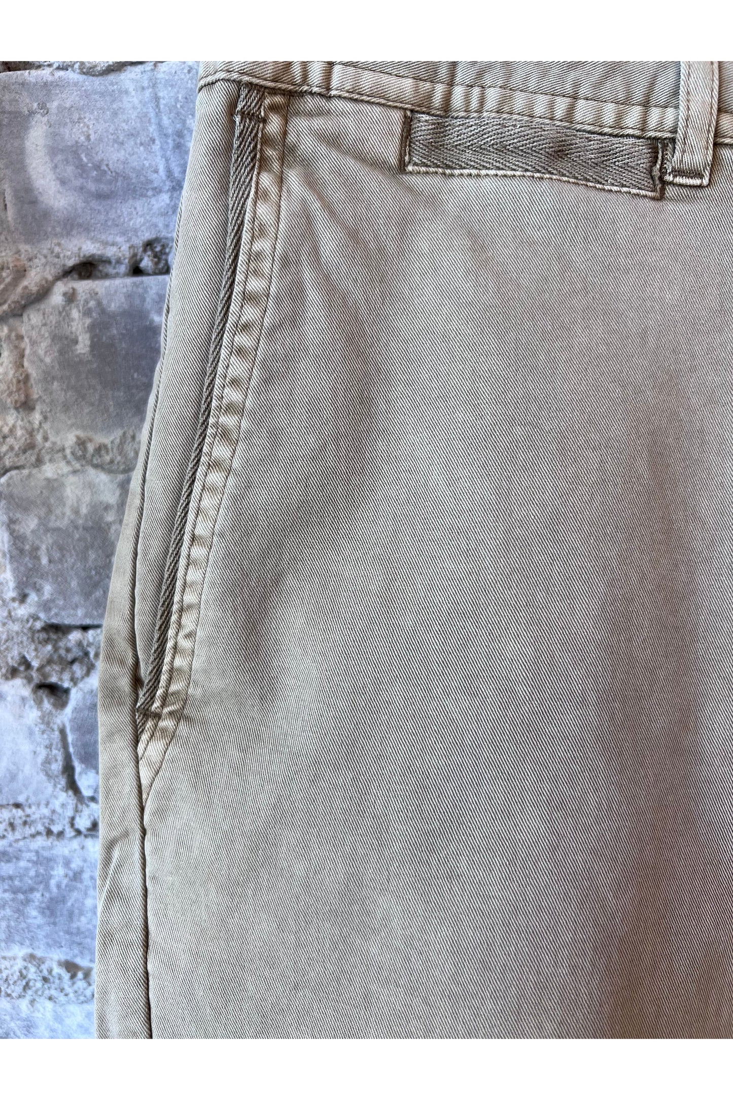 Andrew Stretch Twill Short - Chinchilla - DUNE + SALT